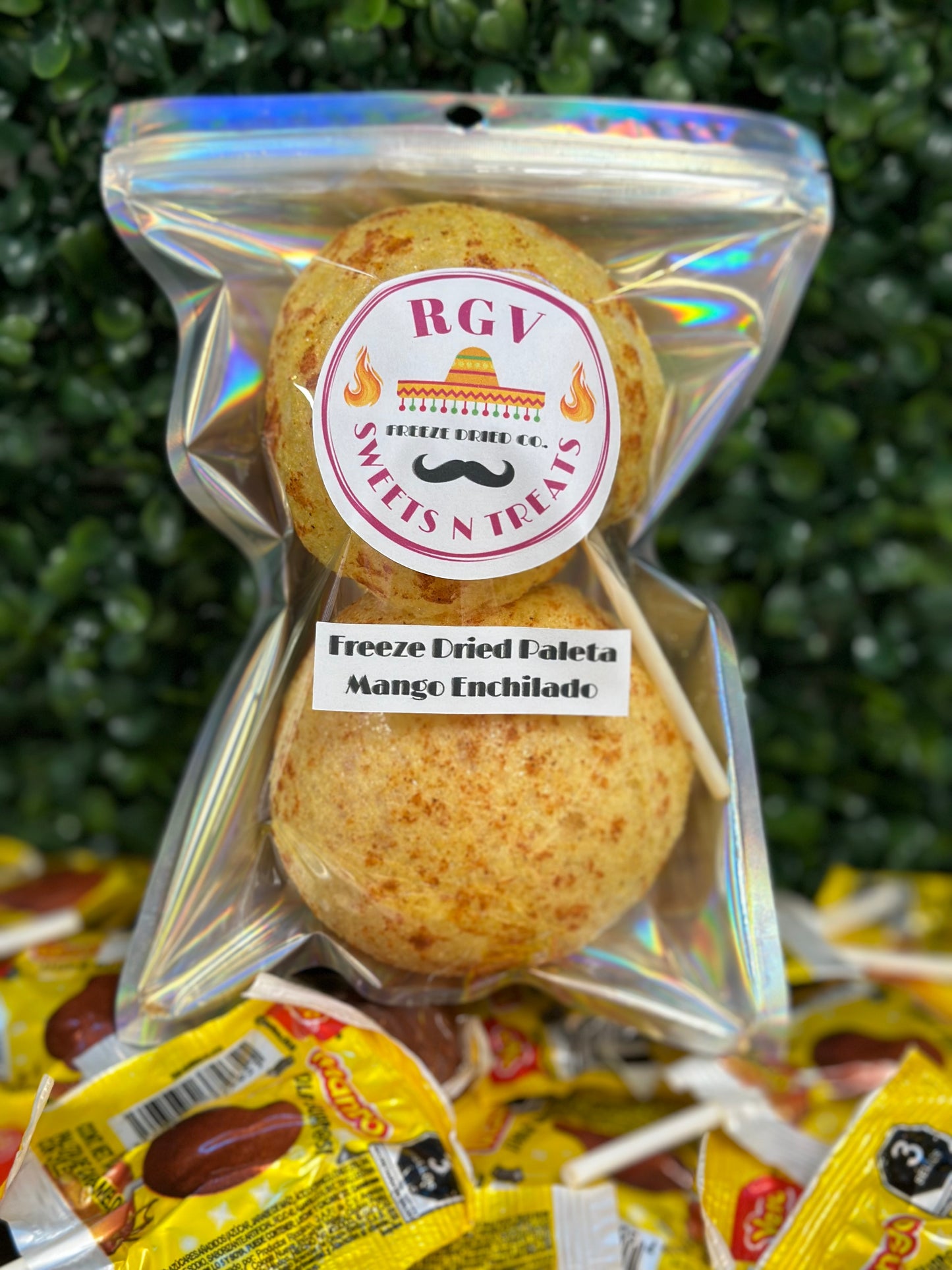 Freeze Dried Paleta Mango Enchilado
